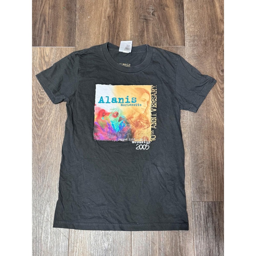 Alanis Morissette Jagged Little Pill 10th Anniversary 2005 Tour Shirt Black M